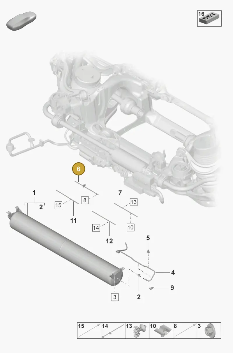 PAD616675A Porsche Air Line