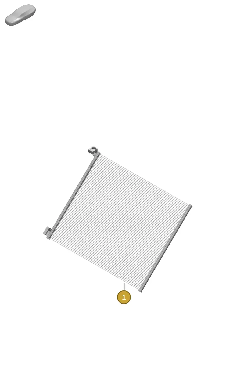 PAD816411 Porsche A/C Condenser