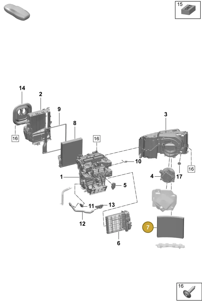 PAD819439 Porsche Insert