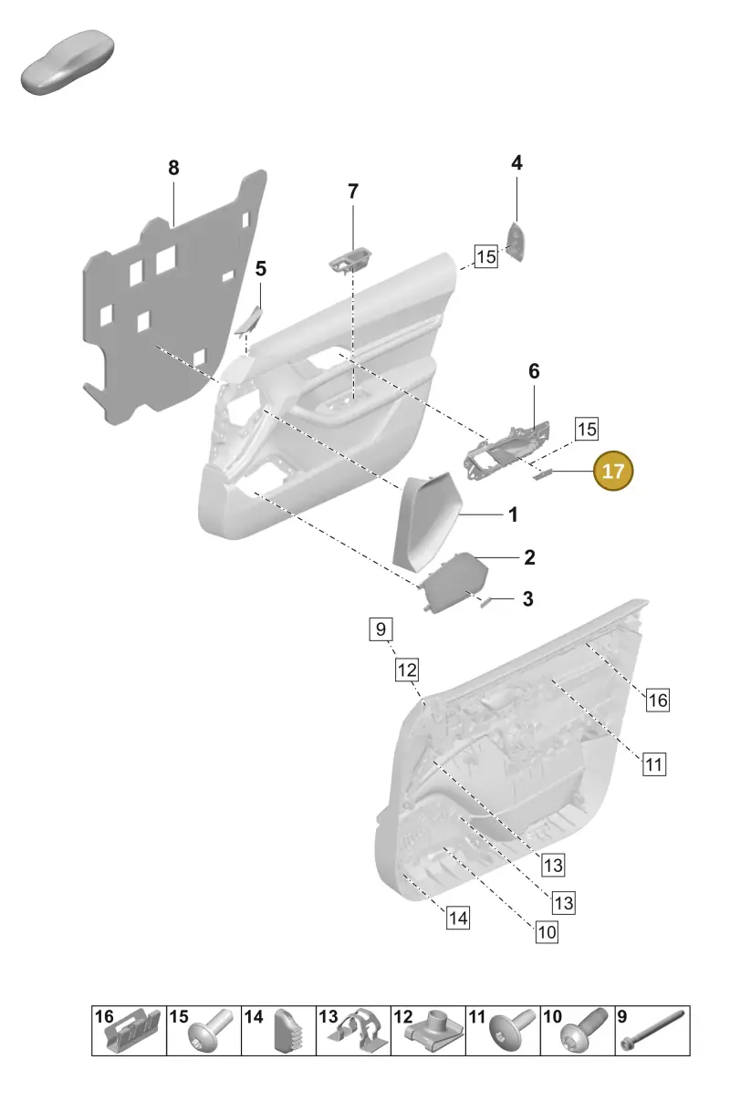 PAD837955 Porsche Cover