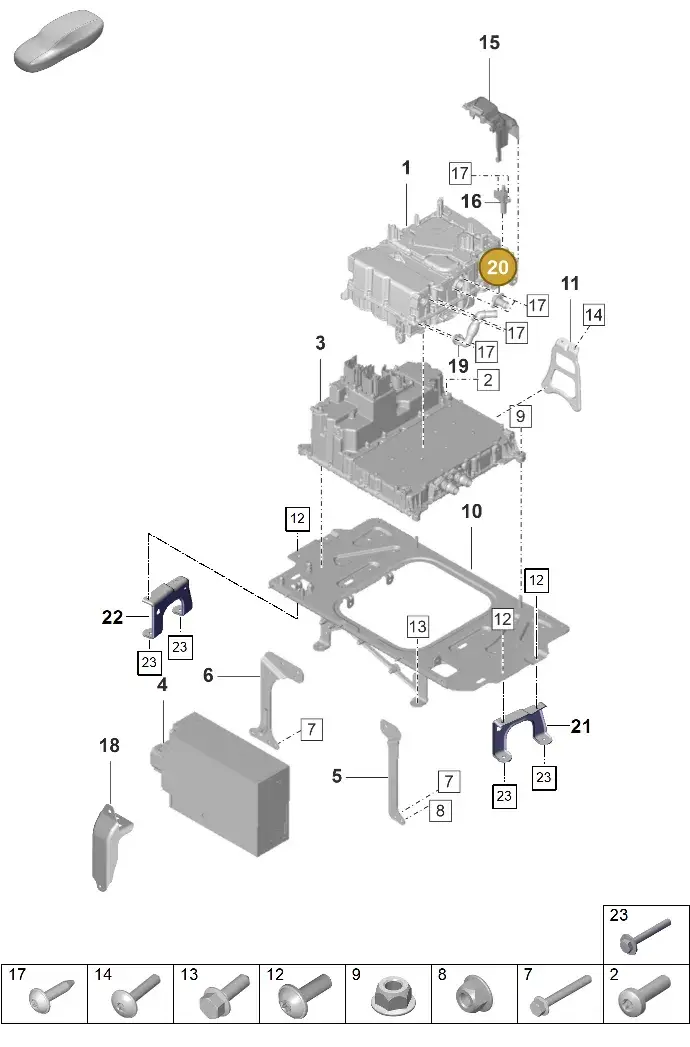 PAD959227 Porsche Coolant Connection