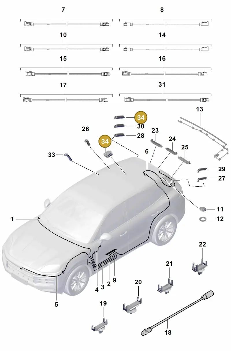 PAE035507 Porsche Sdars- Aerial