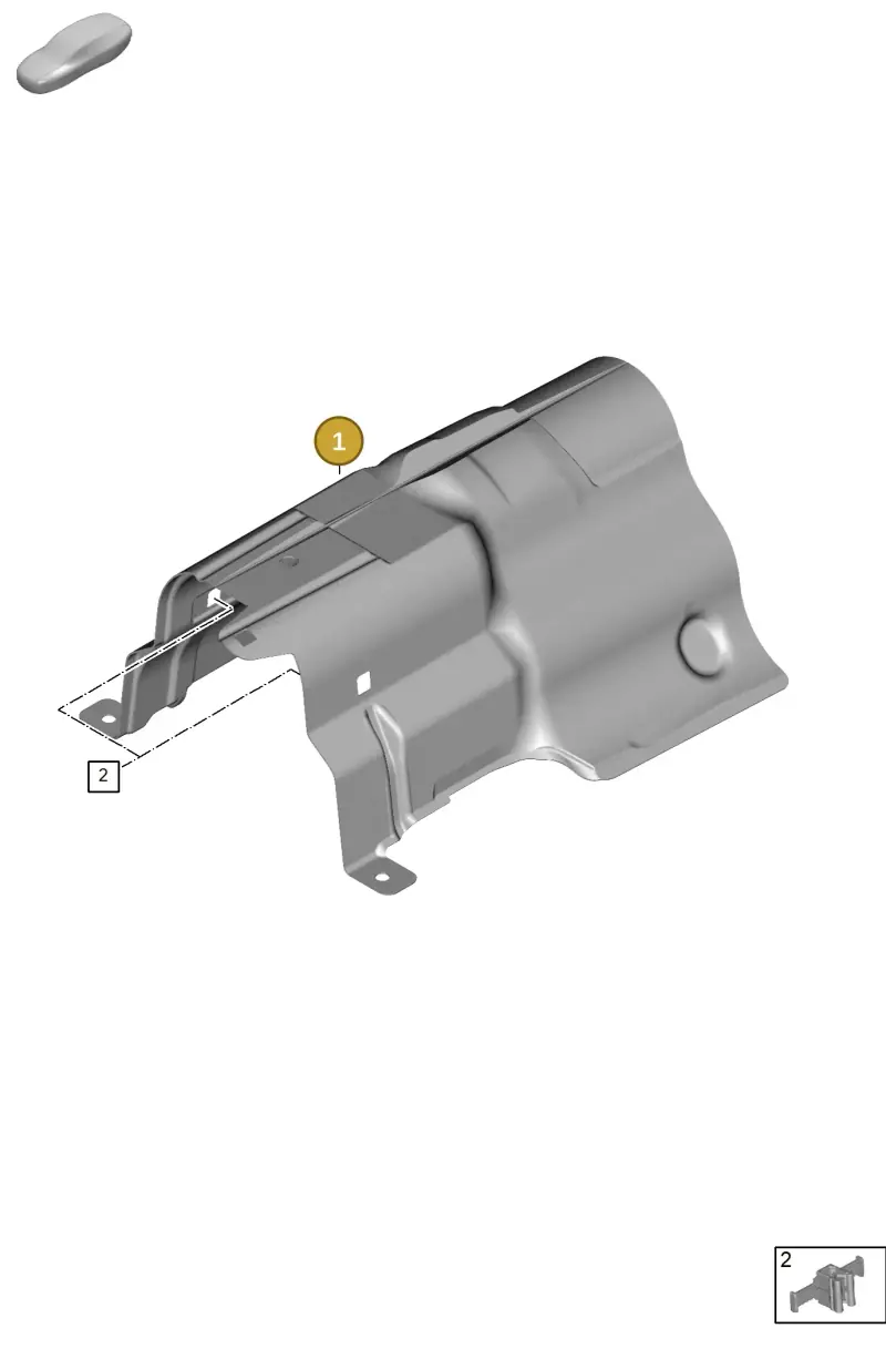 PAE201961 Porsche Heat Shield