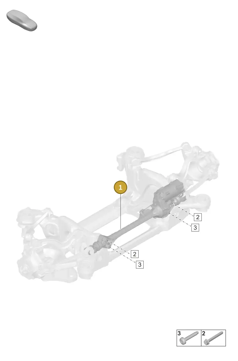 PAE501605B Porsche Steering Gear