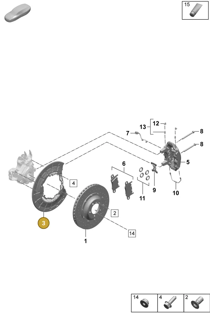 PAE615611 Porsche Cover Plate