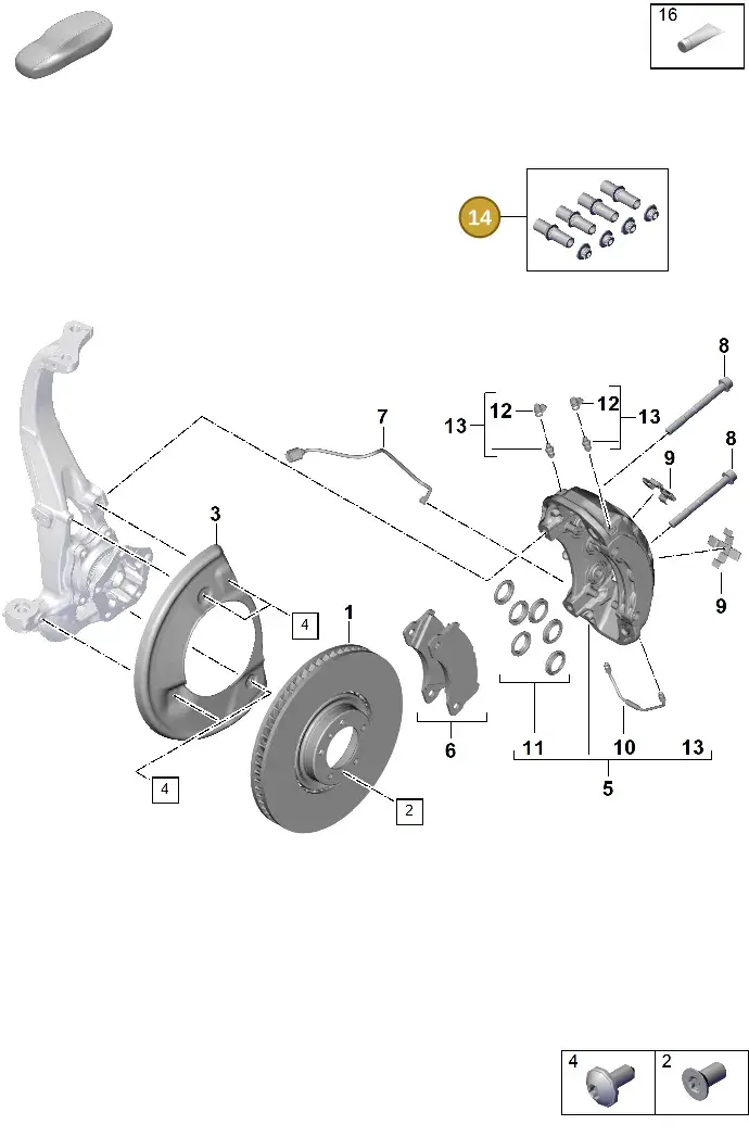 PAE698137 Porsche Repair Set