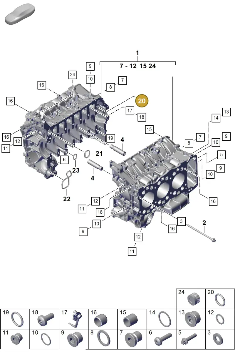 PAF004973 Porsche O-Ring