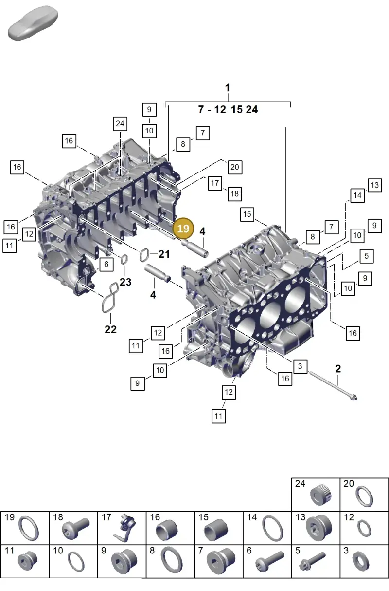 PAF007558 Porsche O-Ring