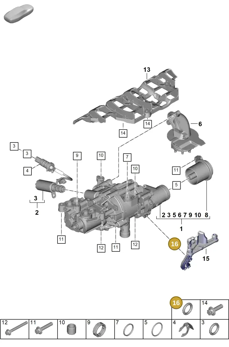 PAF008275 Porsche O-Ring