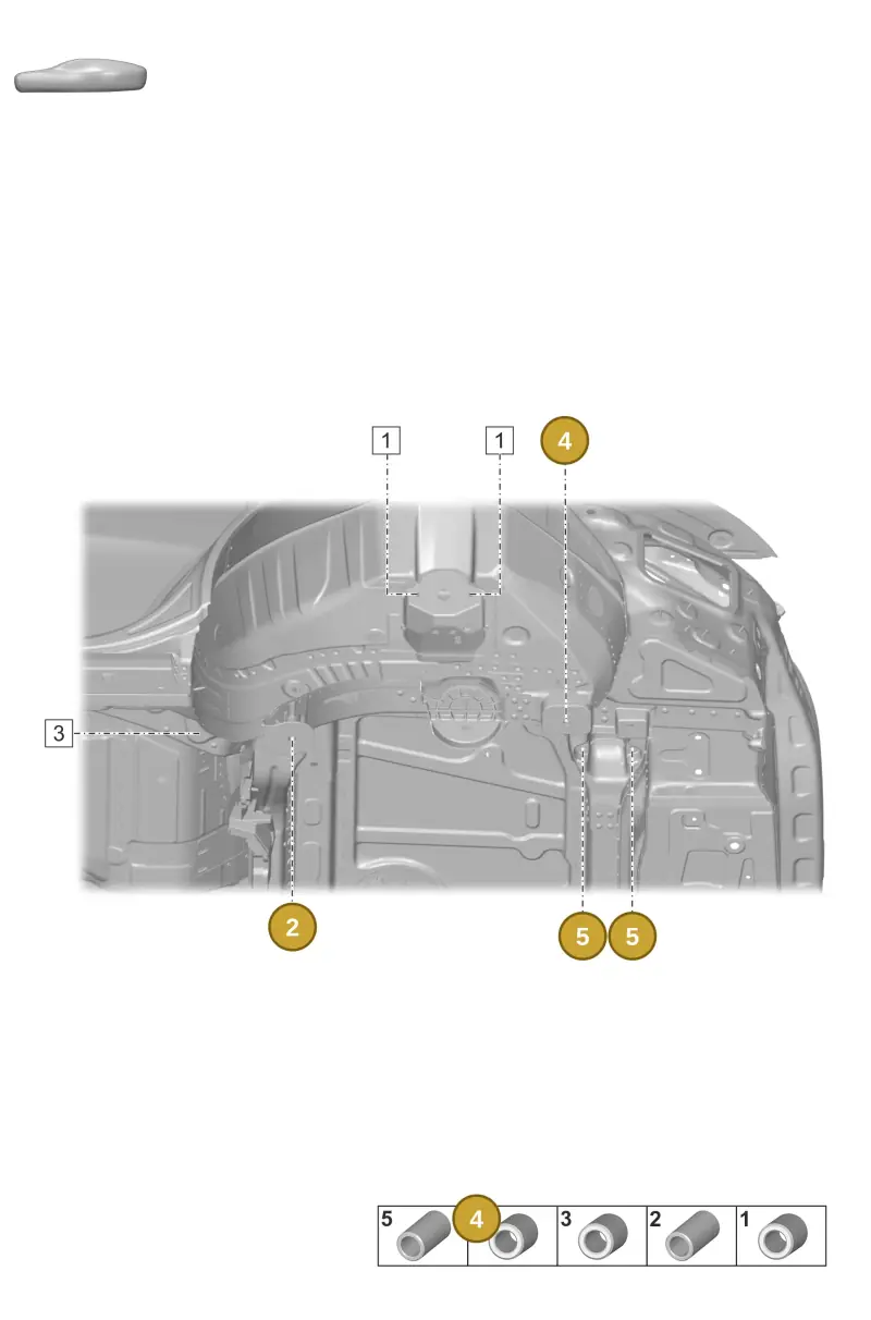 PAF009251 Porsche Threaded Bush