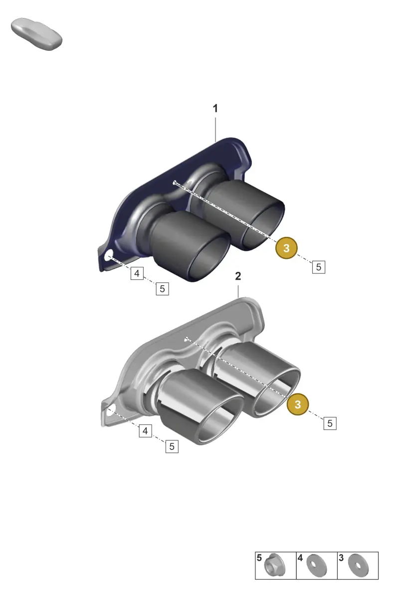 PAF009504 Porsche Washer