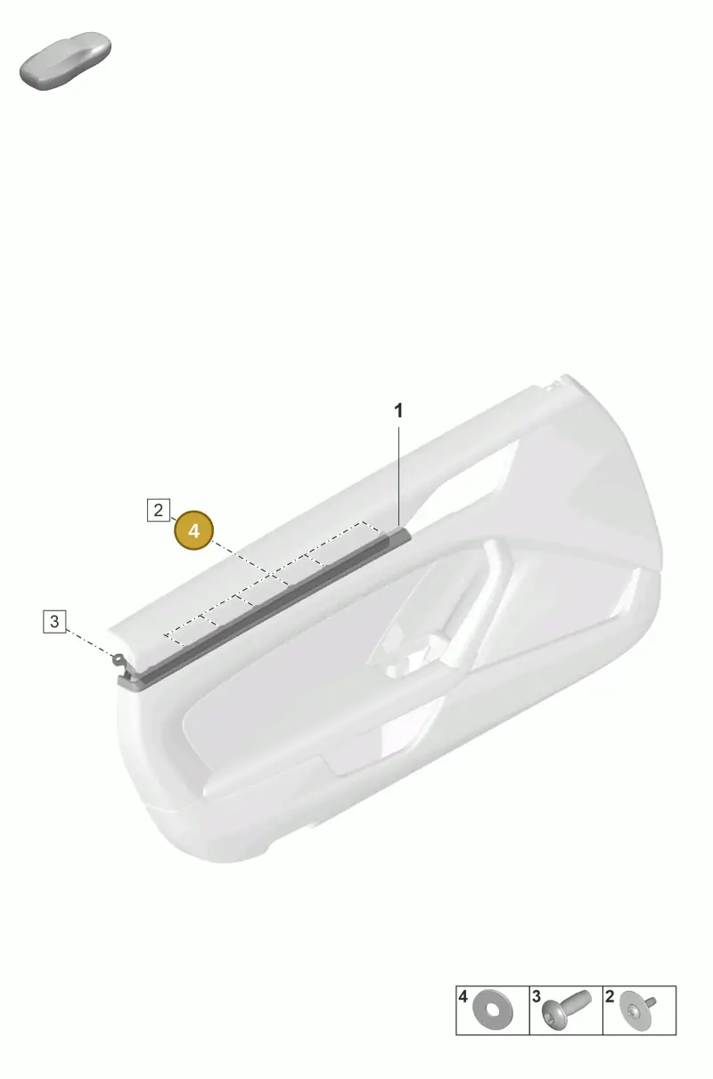 PAF011664 Porsche Washer