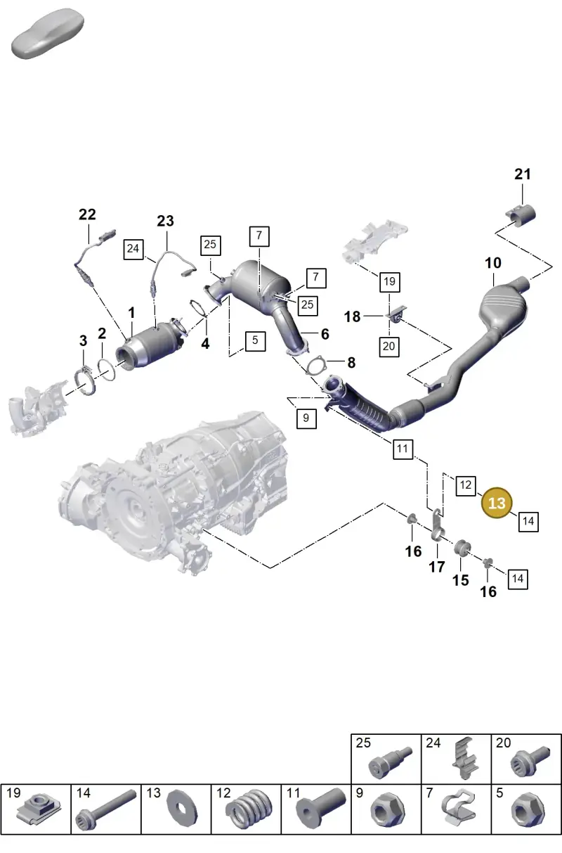 PAF01167026 Porsche Washer