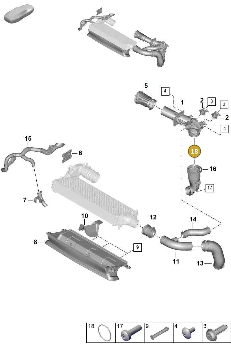 PAF011727 Porsche O-Ring
