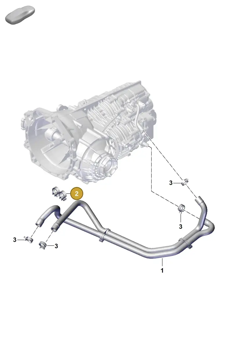 PAF105906 Porsche Bracket
