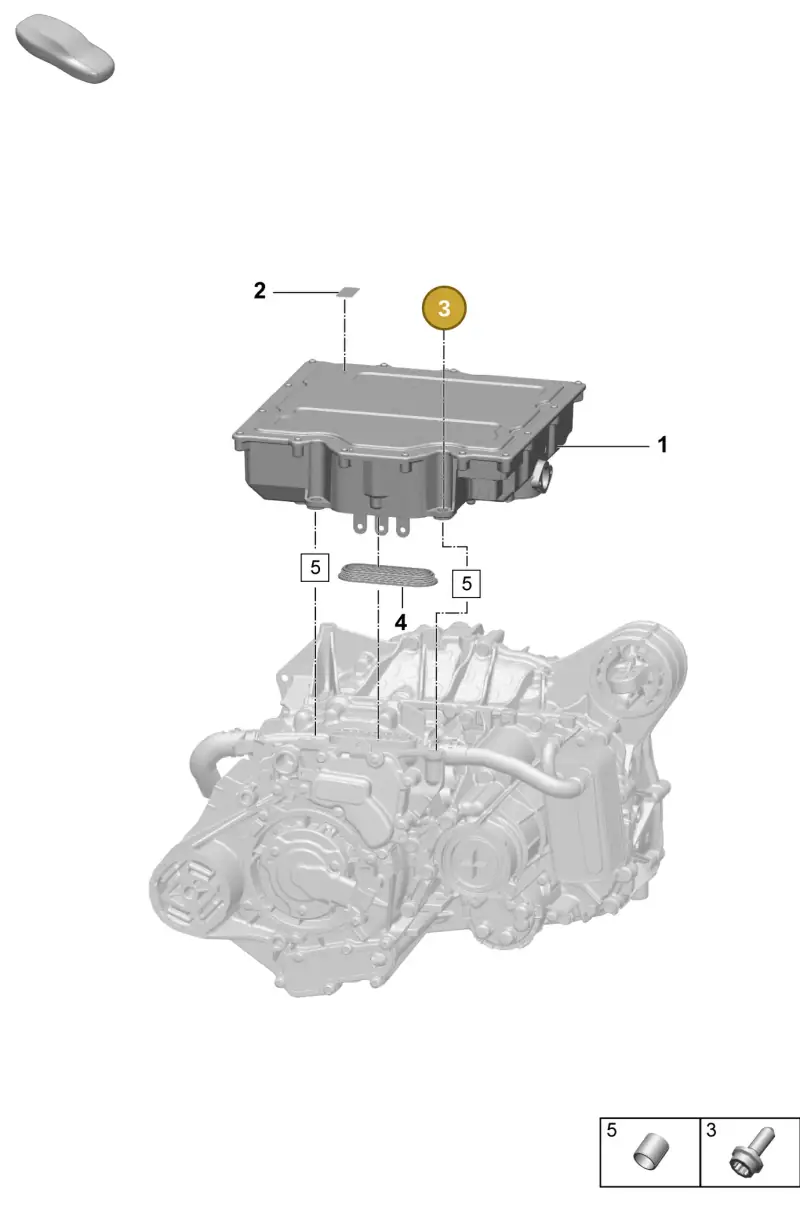 PAF106730 Porsche Screw