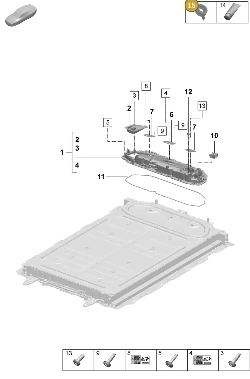 PAF107298 Porsche Adhesive Tape