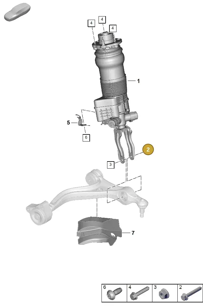 PAF108544 Porsche Screw