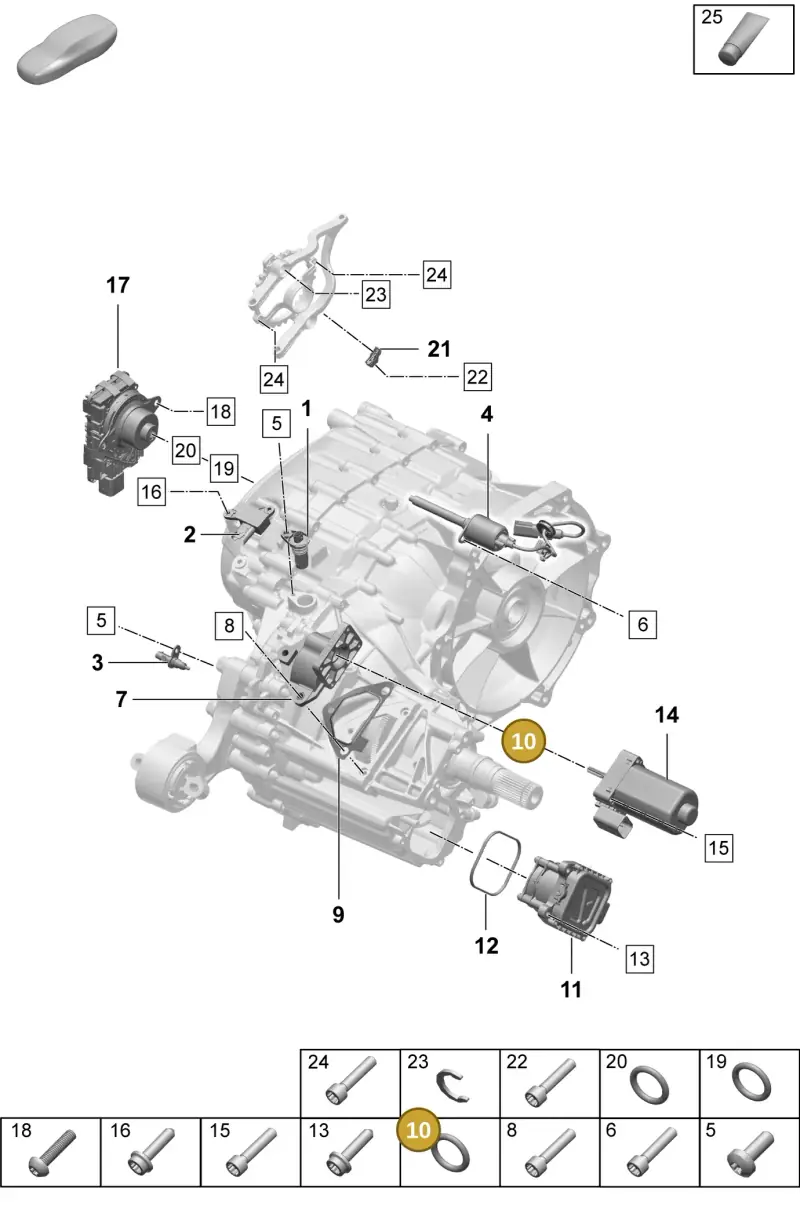 PAF909033 Porsche O-Ring