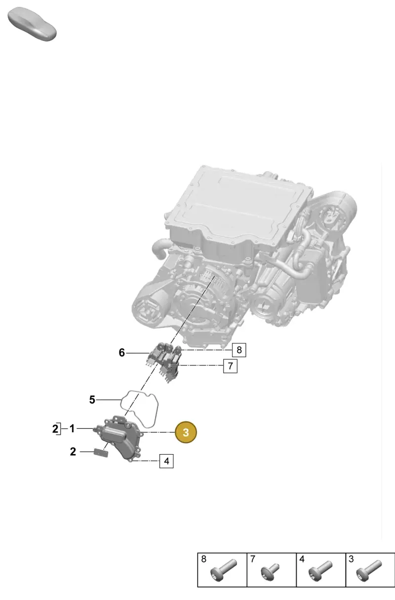 PAF910717 Porsche Screw
