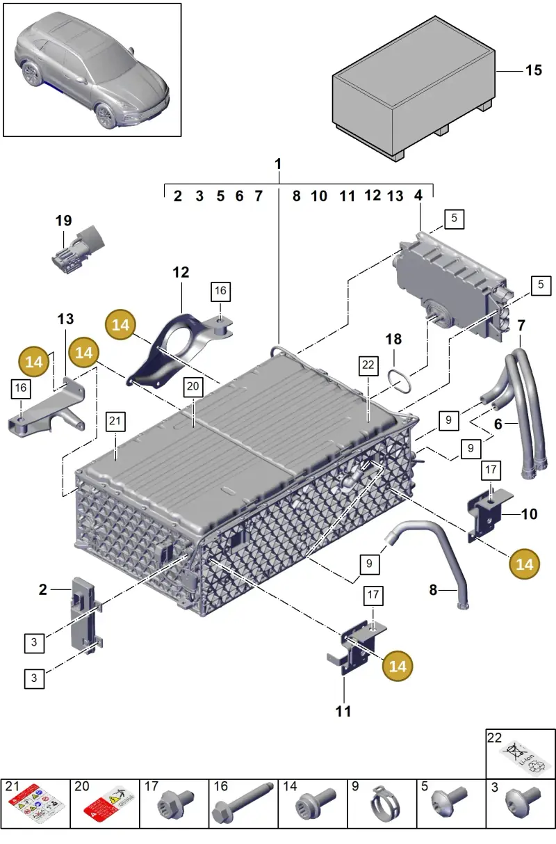 PAF911179 Porsche Screw