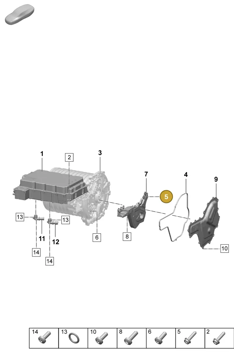 PAF911743 Porsche Screw