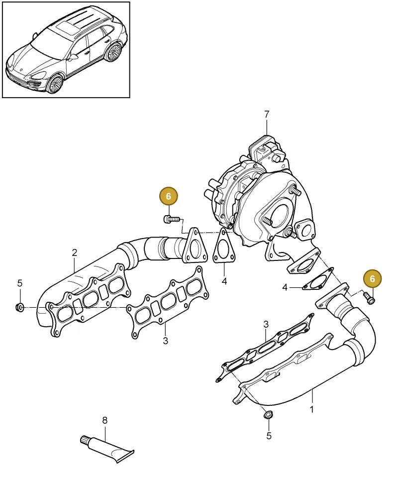 PAF911878 Porsche Screw