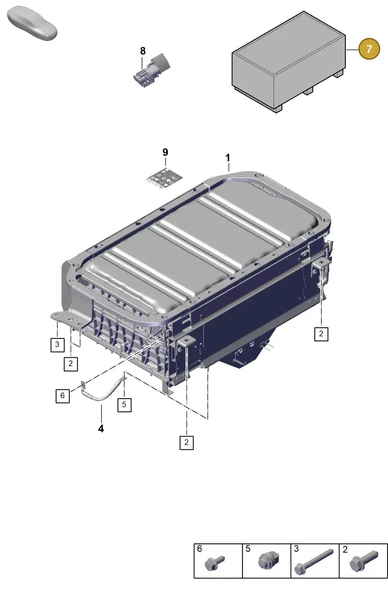 V04015001FF Porsche Transport Container