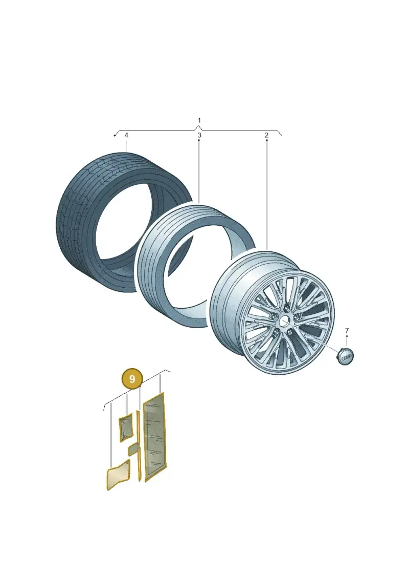 G003010A2 Volkswagen Instrument Set