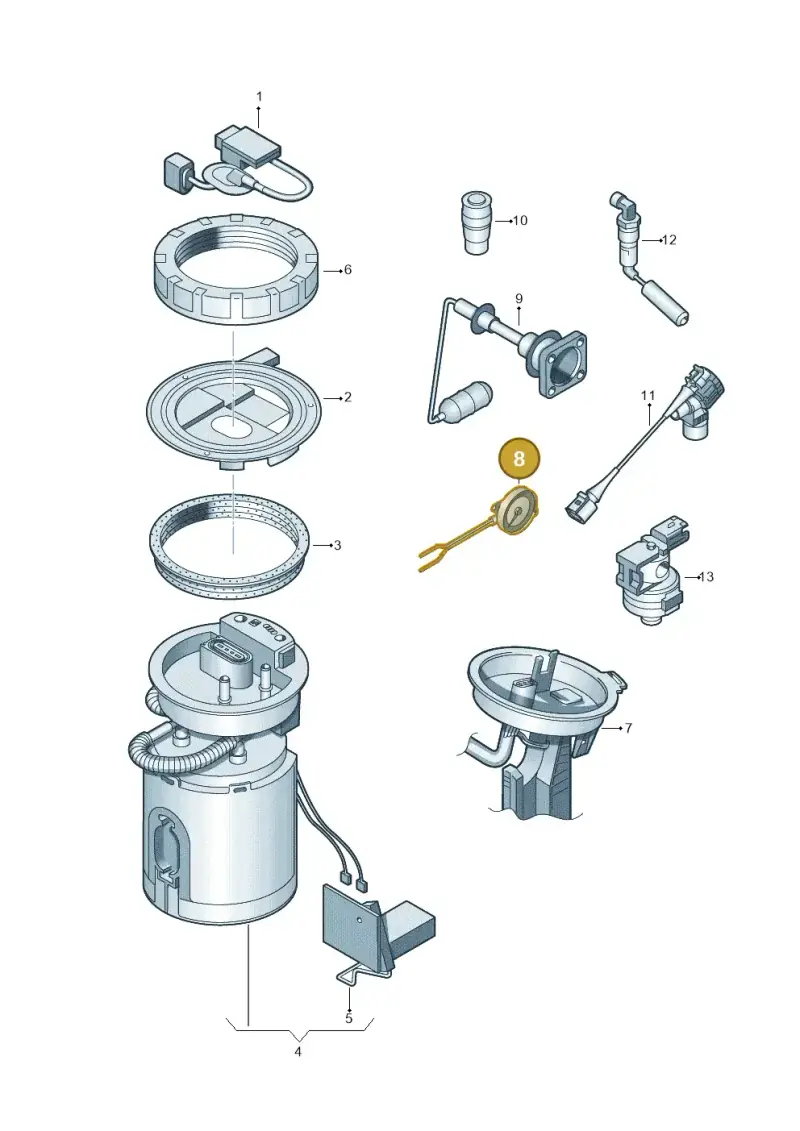 JNV919045C Volkswagen Display Unit