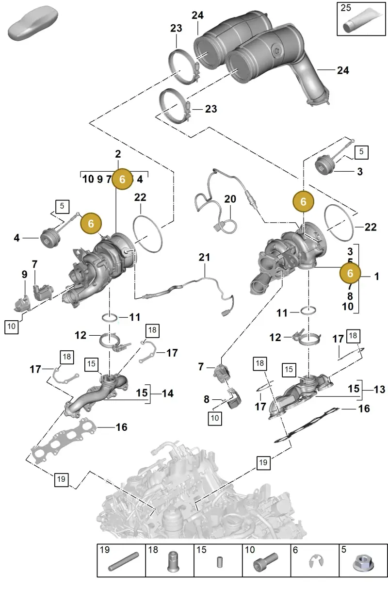 N0124371 Volkswagen Retaining Washer