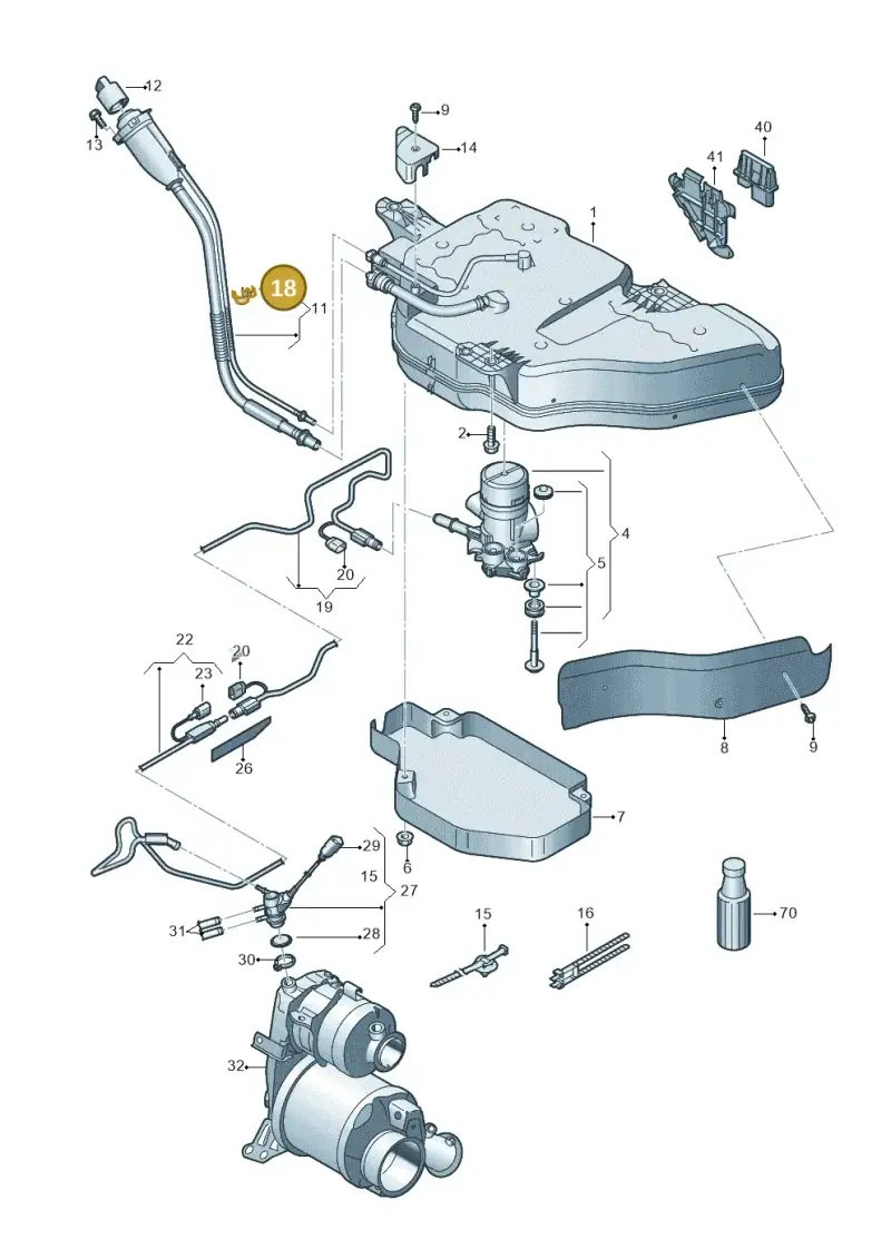 N10574901 Volkswagen Double Clip
