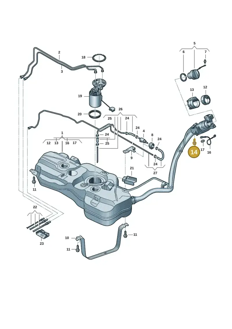 N10699802 Volkswagen Hexagon Head Bolt (Combi)