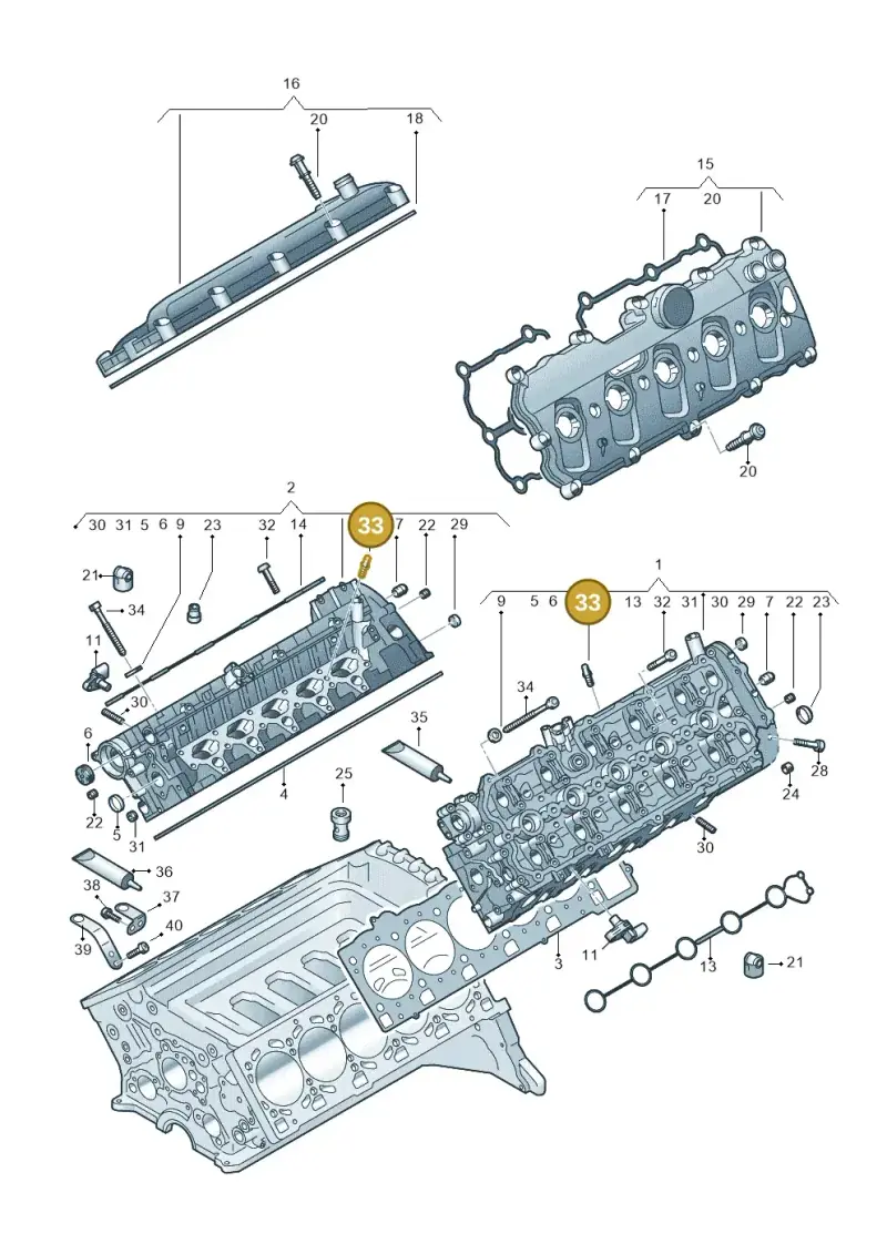 N10720801 Volkswagen Round-Head Screw