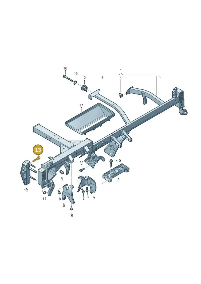 N10770301 Volkswagen Fitted Bolt Hexagon Head