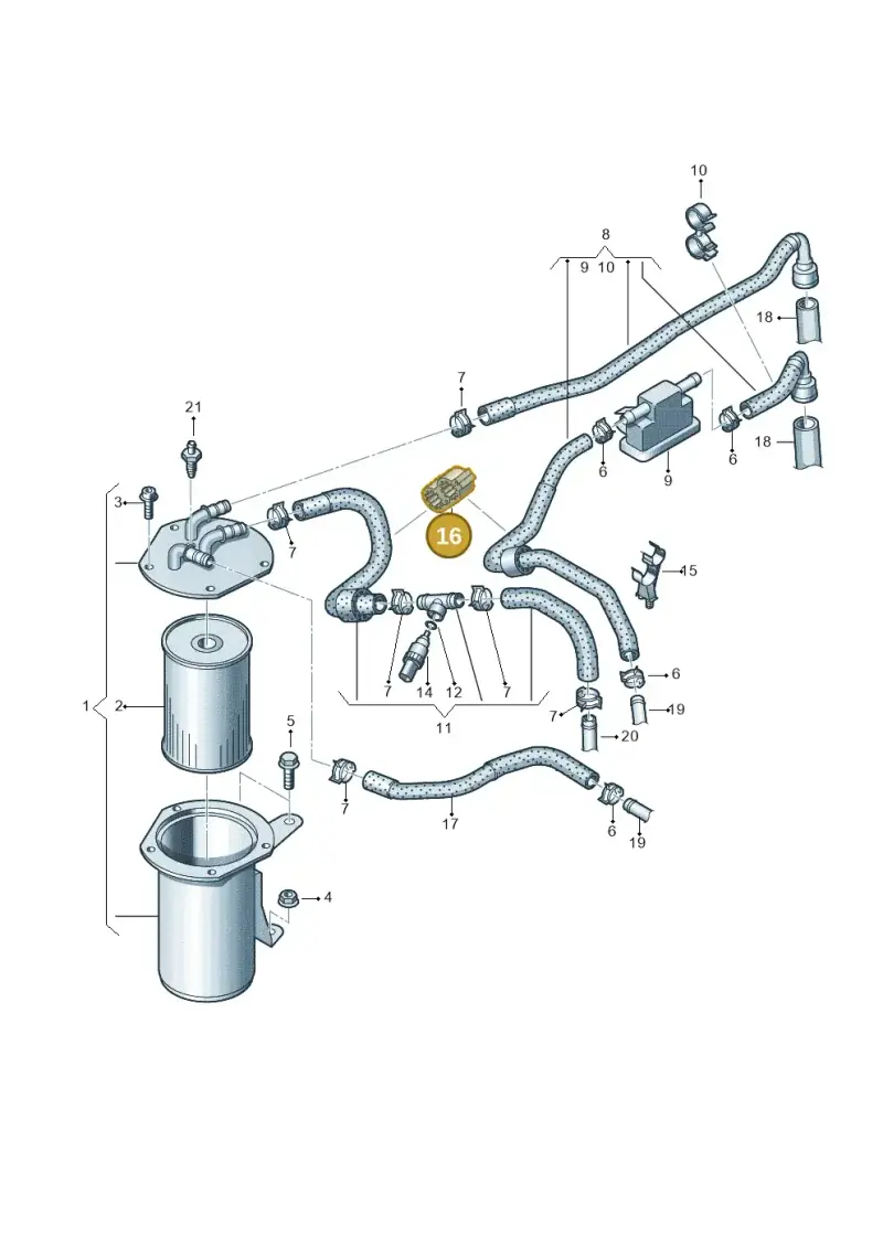 N10770401 Volkswagen Spacer Ring