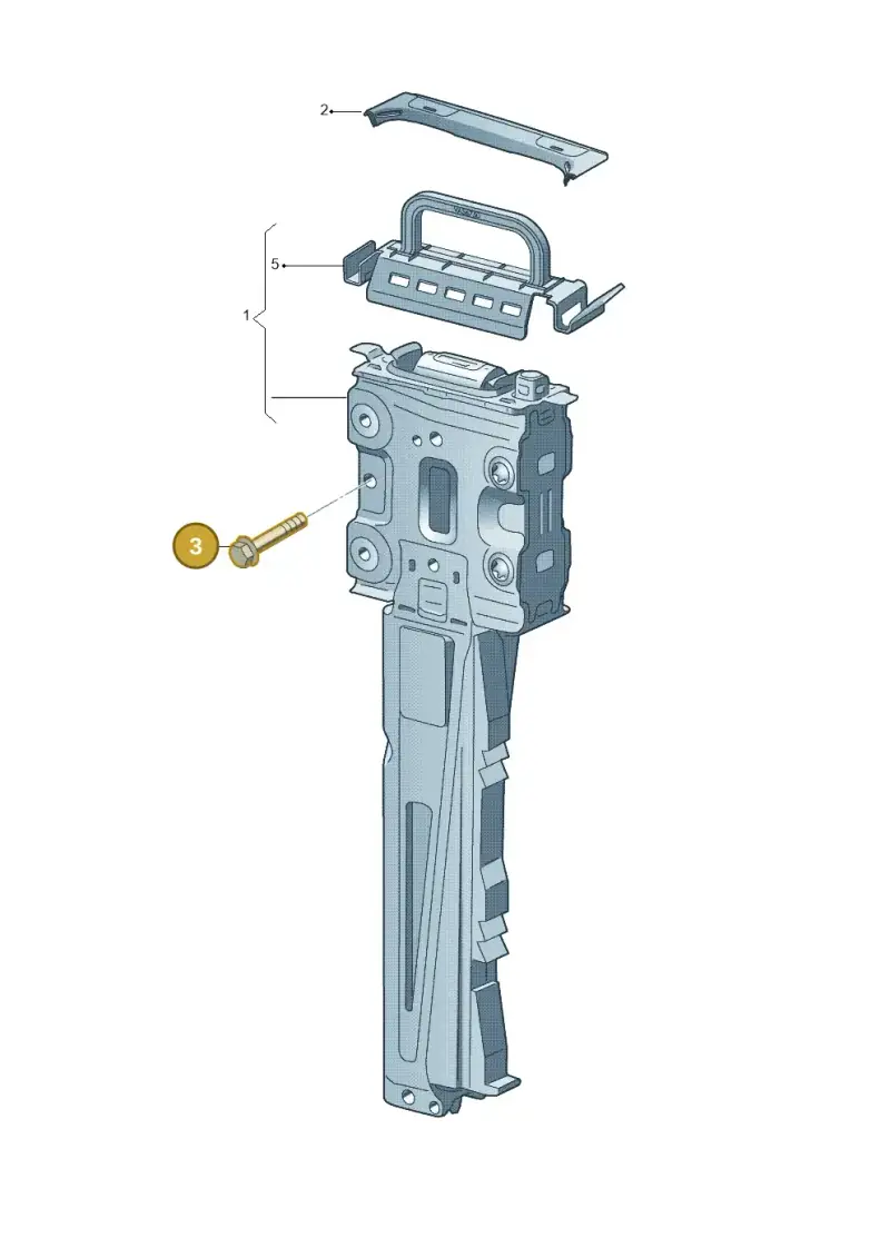 N10781101 Volkswagen Hexagon Head Bolt (Combi)