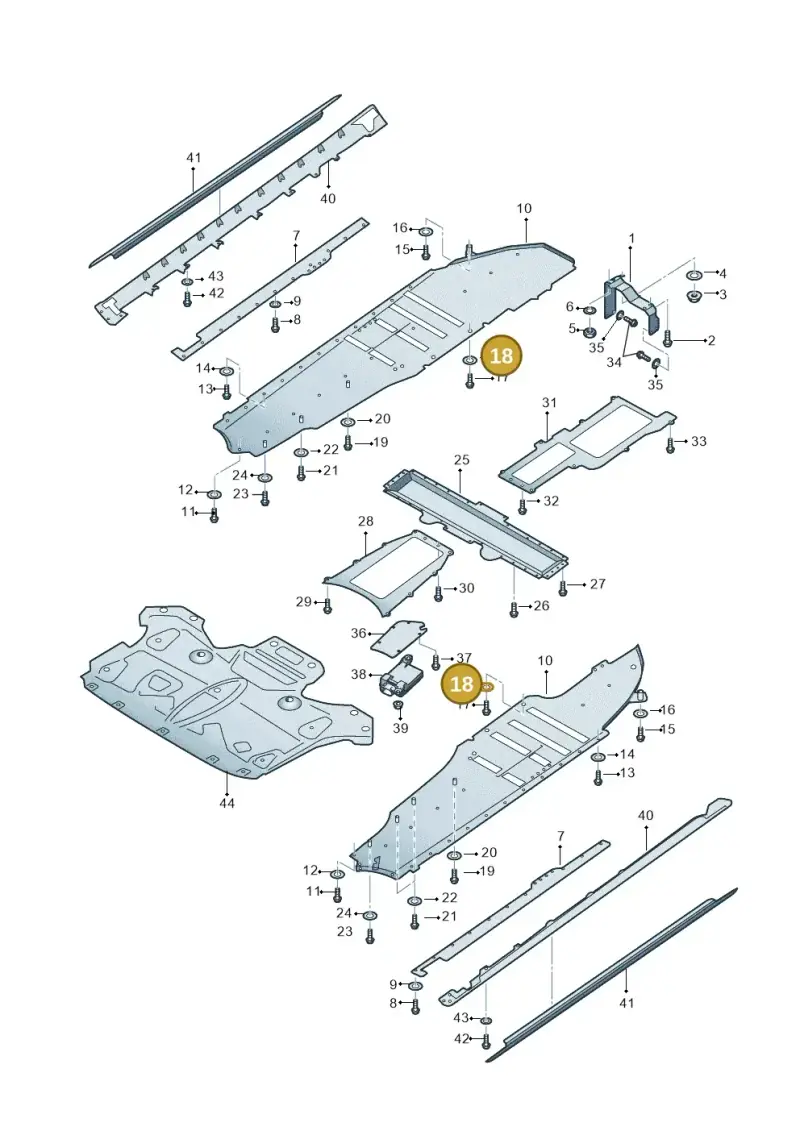 N90107608 Volkswagen Washer