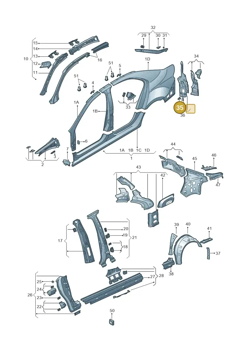 N90208105 Volkswagen Weld Screw