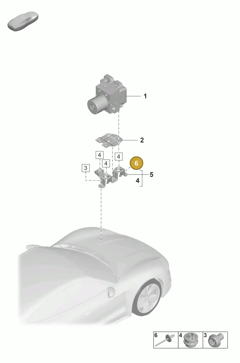 N90287601 Volkswagen Pop Rivet