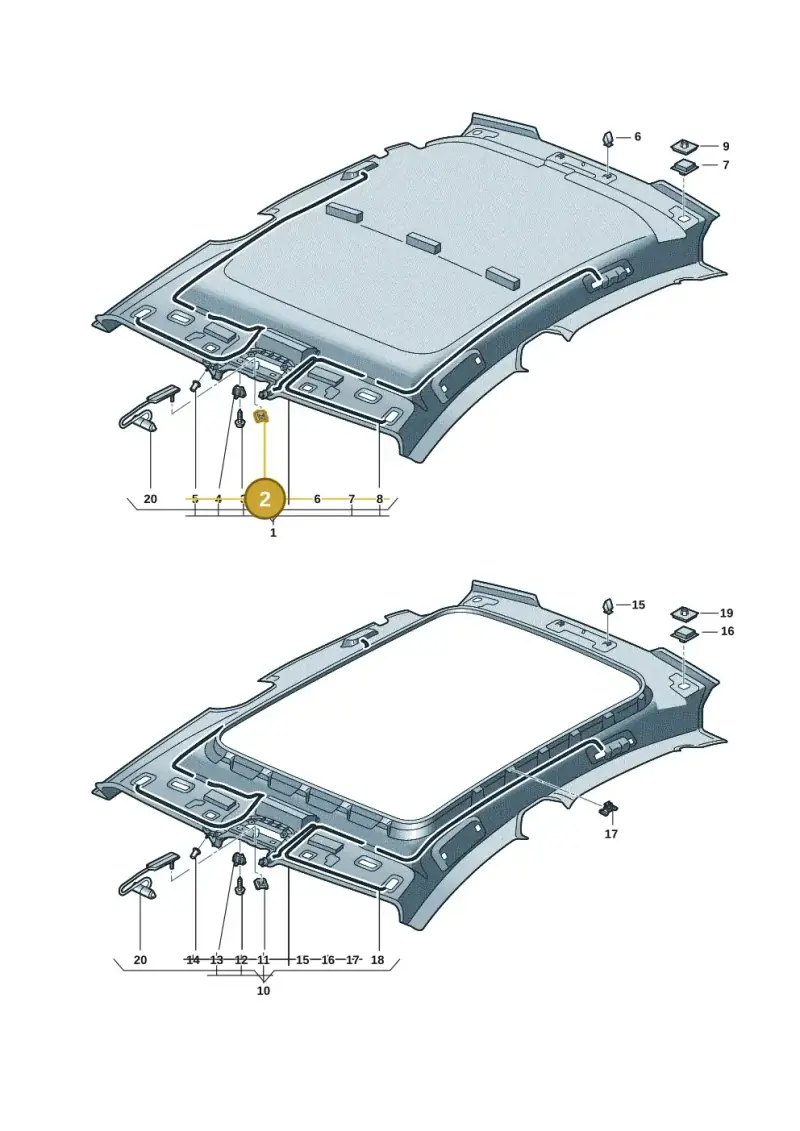 N90419003 Volkswagen Speed Nut