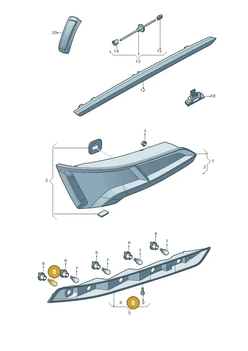N90653801 Volkswagen Bulb