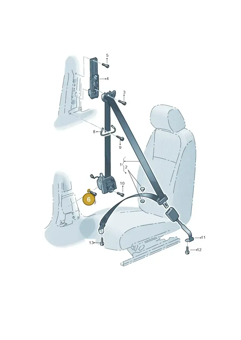 N90816601 Volkswagen Washer