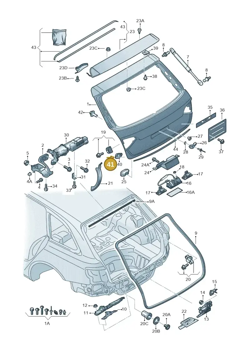 N90976601 Volkswagen Belt Rivet