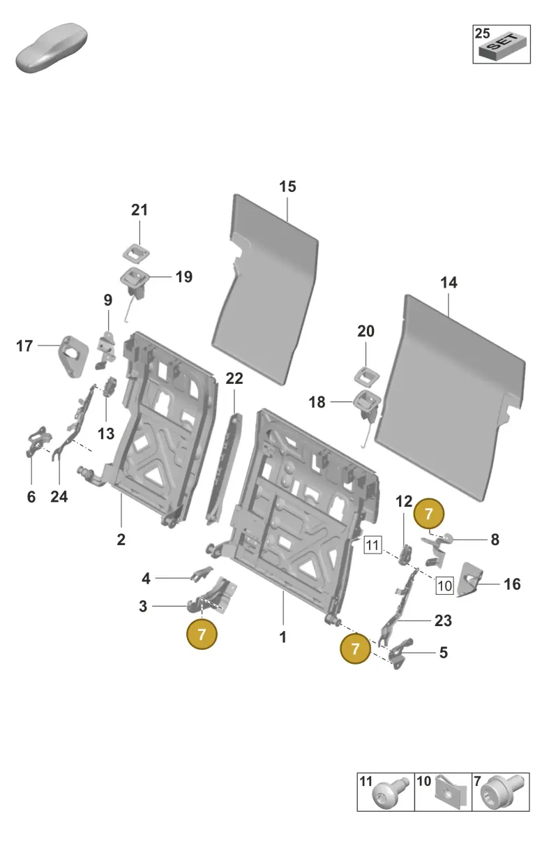 N91050701 Volkswagen Screw
