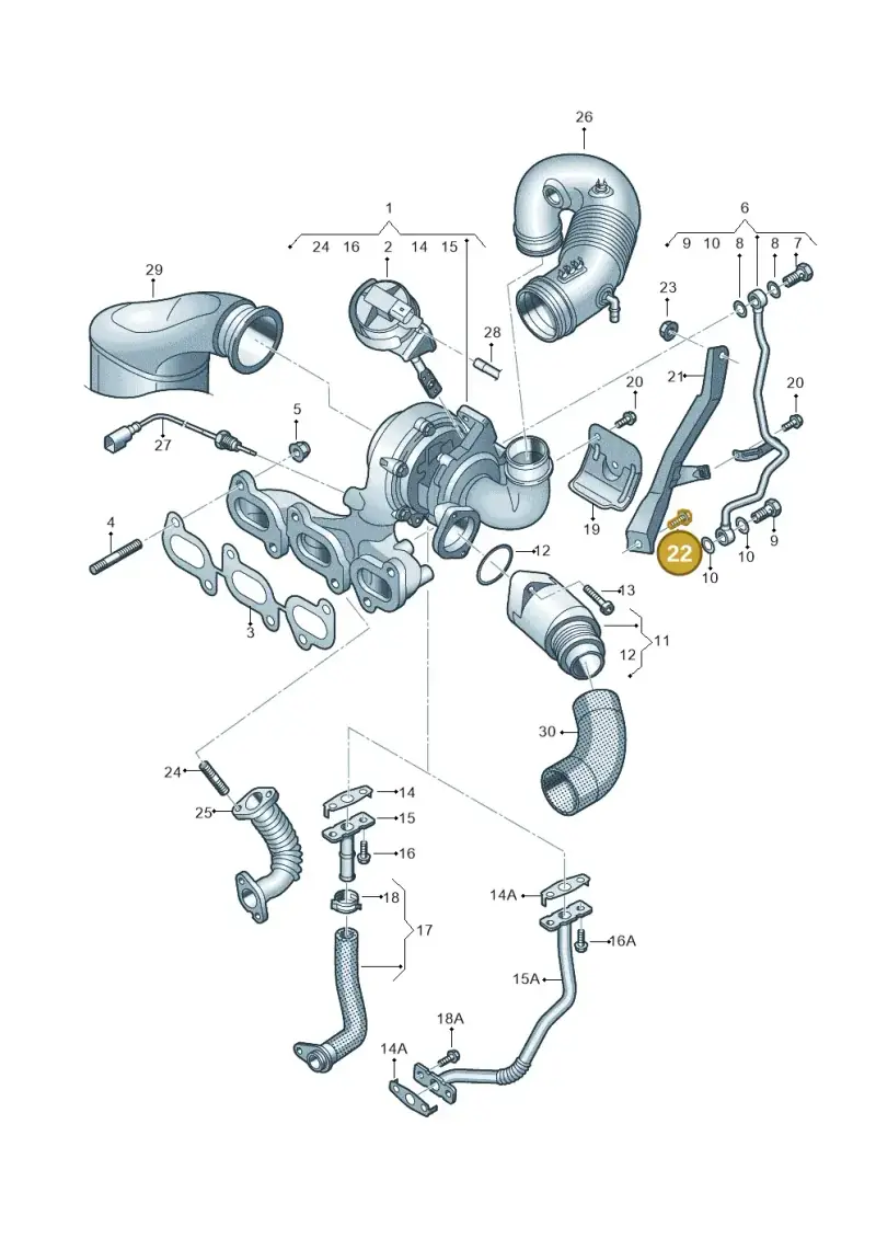 N91066301 Volkswagen Screw with Interior Serrations