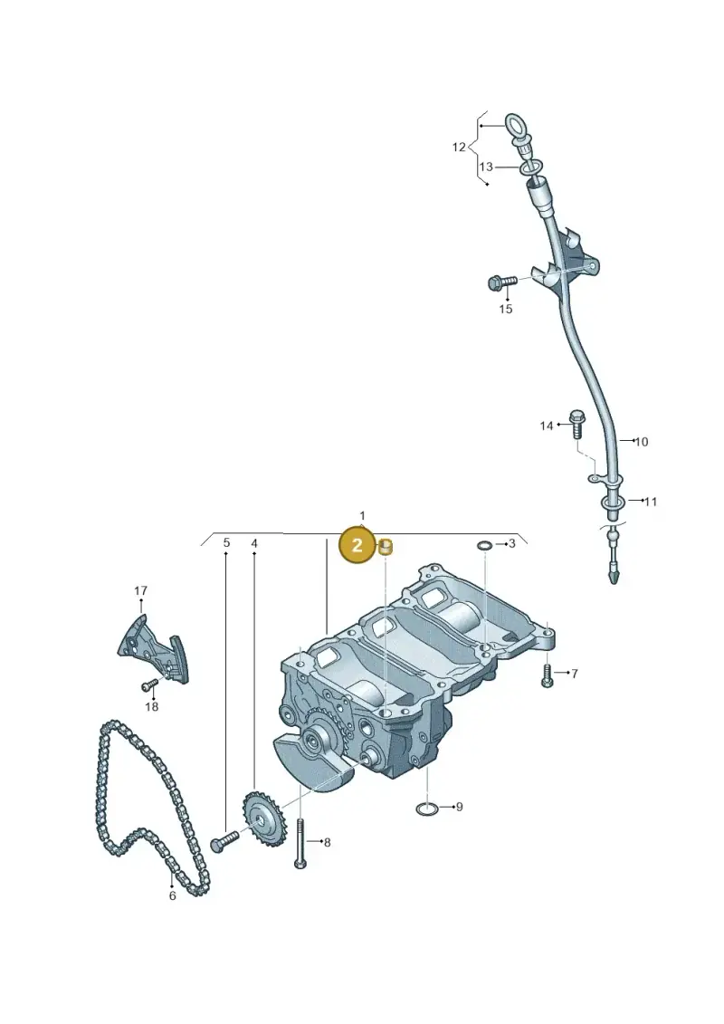 N91182501 Volkswagen Dowel Sleeve