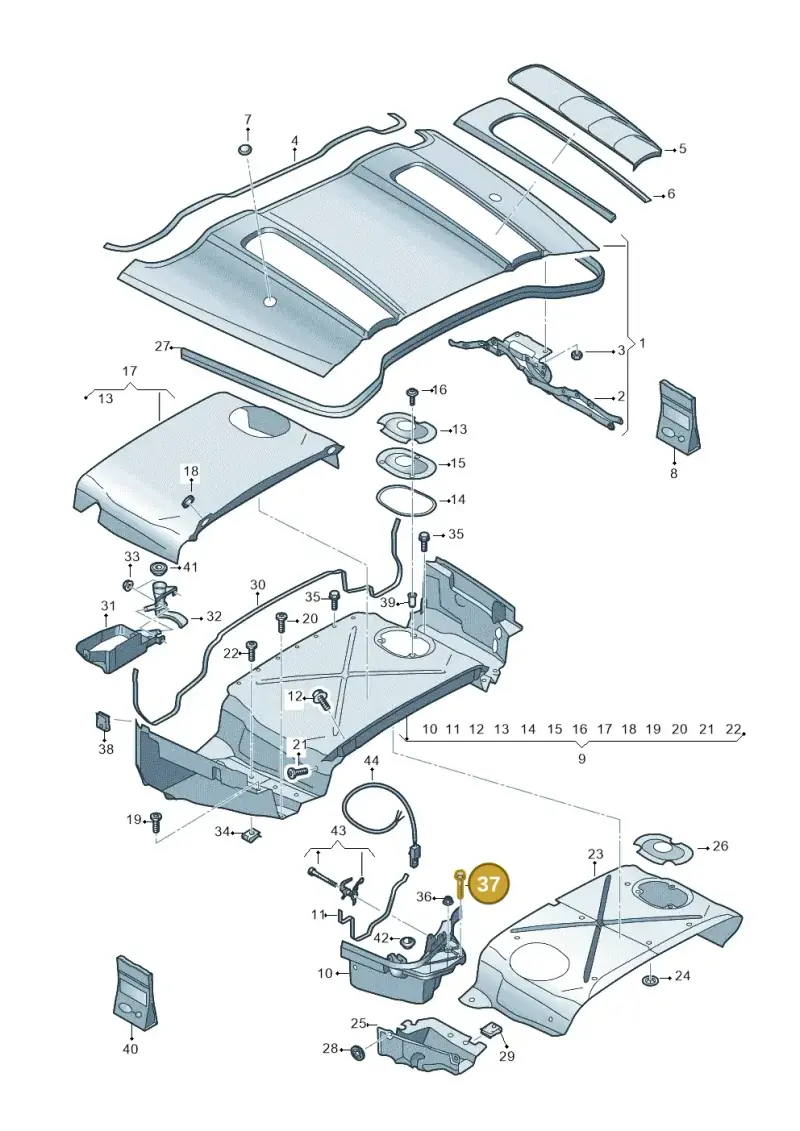 N91195601 Volkswagen Hexagon Head Bolt (Combi)