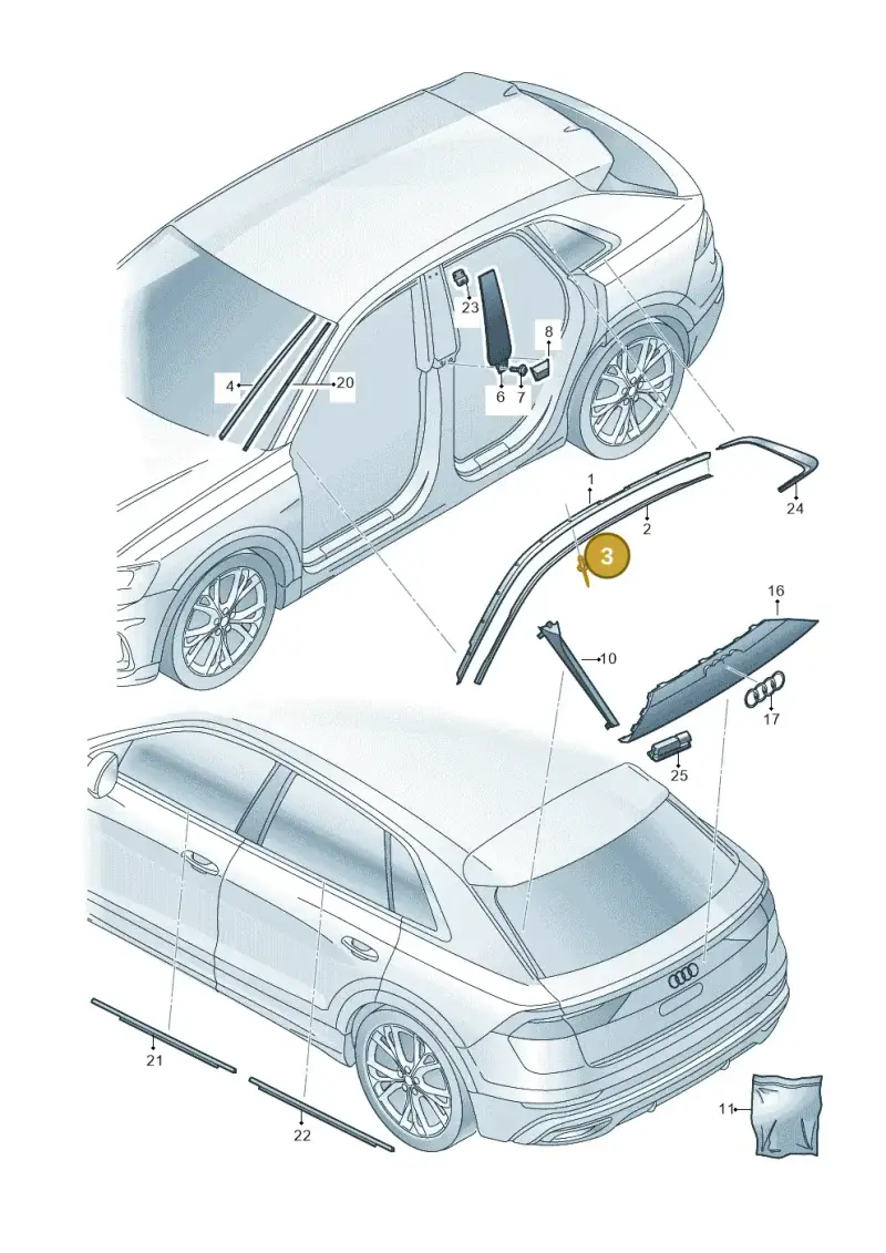 N91201401 Volkswagen Pop Rivet