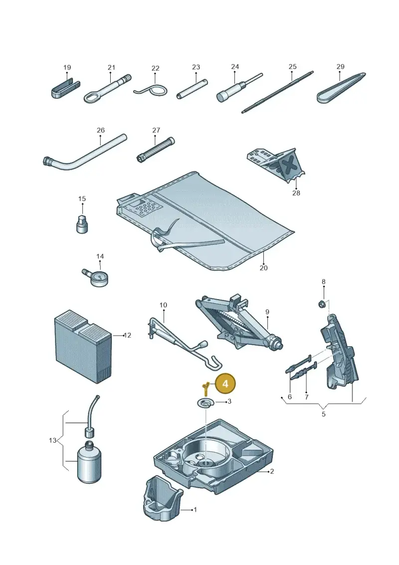 N91209101 Volkswagen Wing Screw